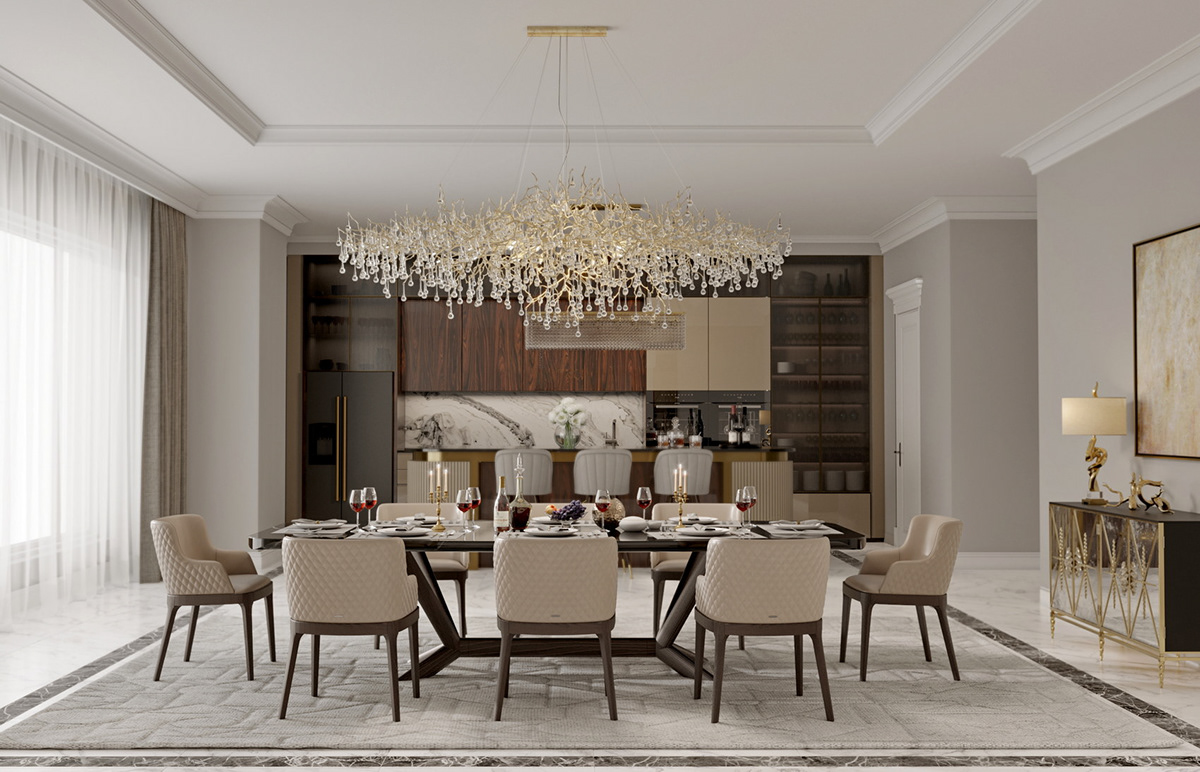 Lüks Mutfak Tasarımı